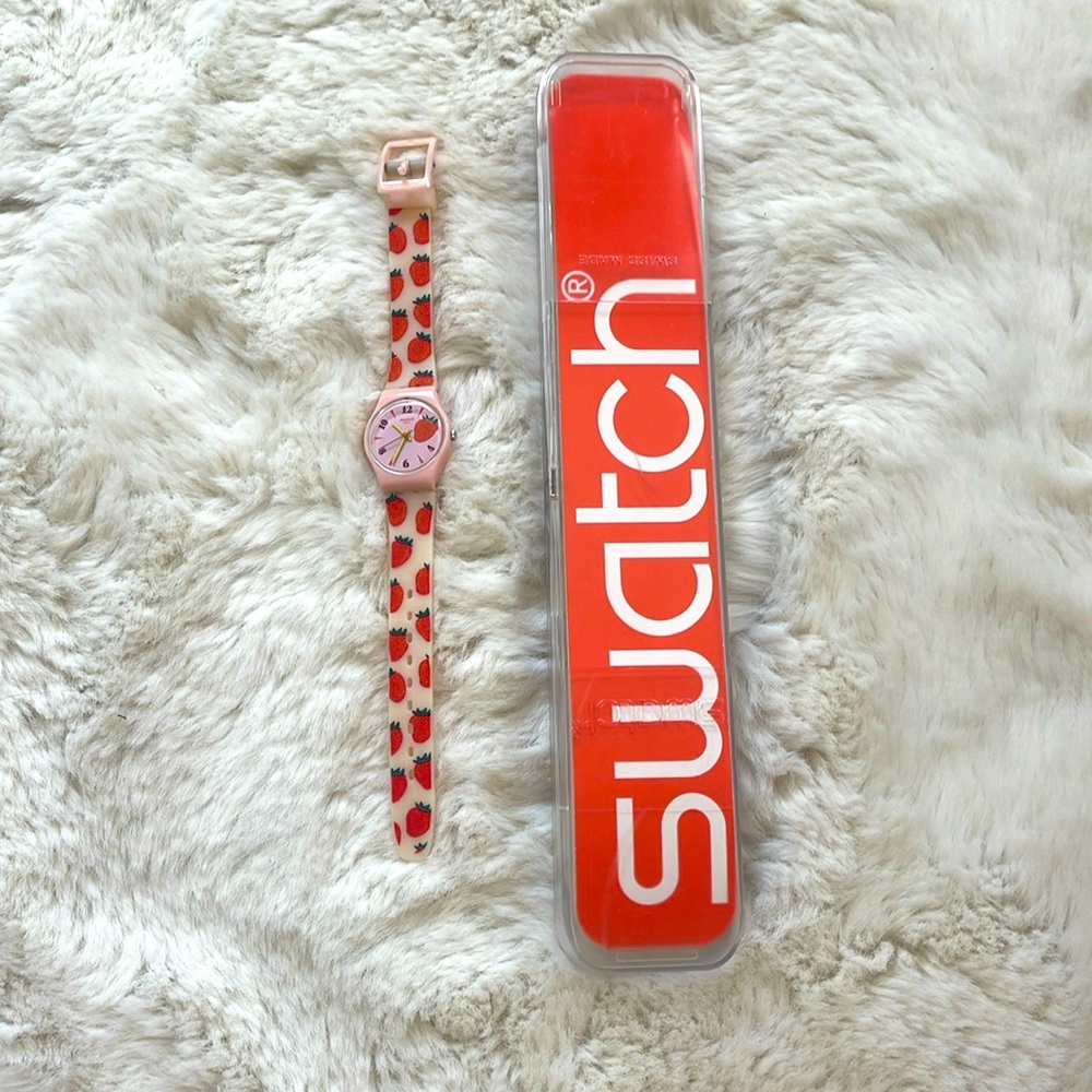 Miss Fraise Swatch Watch